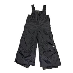 Kids Snow Pants Bib Overalls Snow Gear Size 3T Black